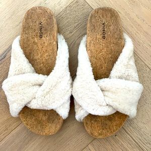 Vince cozy slippers
